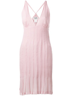 pleated skirt dress Chanel Vintage
