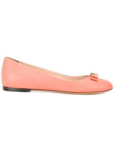 bow front ballerina shoes  Bally