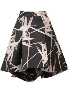 Paradise print skirt Halston Heritage