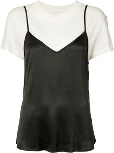 double-layered T-shirt camisole Rta