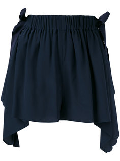 scalloped handkerchief shorts Fendi