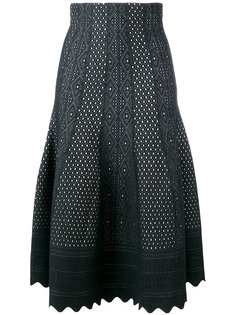 кружевная юбка с фестонами Alexander McQueen
