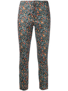 foliage print skinny trousers Isabel Marant