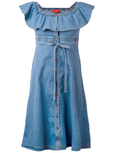 denim midi sun dress Hilfiger Collection