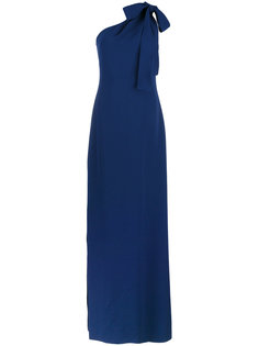 tied one shoulder gown Boutique Moschino