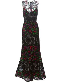 вечернее платье с вышивкой Elie Saab