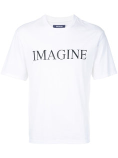 imagine print T-shirt Christian Dada