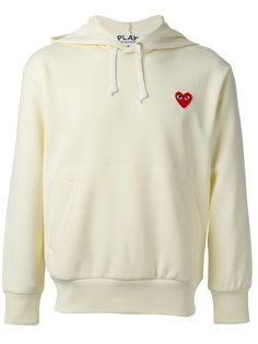 толстовка с капюшоном и вышитым логотипом Comme Des Garçons Play