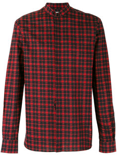 рубашка в клетку Saint Laurent