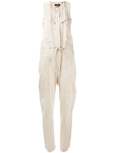 suiting stripe sleeveless jumpsuit Isabel Marant