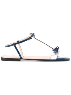 embellished T-bar sandals  Fendi
