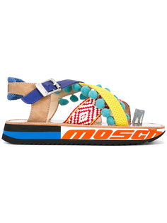 strappy platform sandals  Moschino