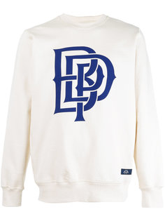 logo print sweatshirt  Bleu De Paname