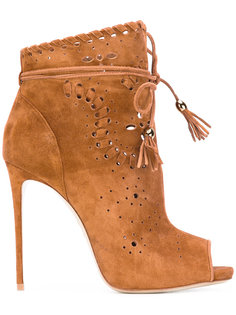 tassel tie shoe boots  Le Silla