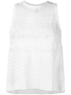textured tank top M Missoni
