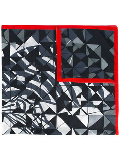 geo print scarf Faliero Sarti