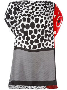 multi-print blouse Pierre-Louis Mascia