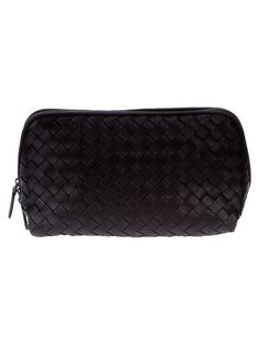клатч с плетеным дизайном  Bottega Veneta