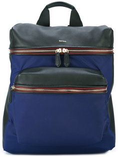 front pocket structured backpack Paul Smith Jeans