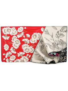 table cloth clutch Alexander McQueen