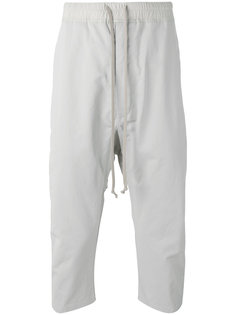 брюки с заниженным шаговым швом Rick Owens DRKSHDW