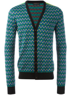 geometric V-neck cardigan Prada