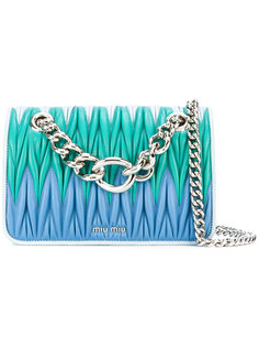 gradient quilted shoulder bag Miu Miu