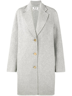 однобортное пальто Acne Studios