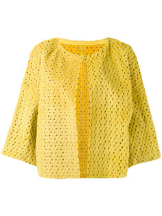 perforated jacket  Yves Salomon