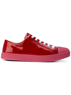 patent low-top trainers Prada