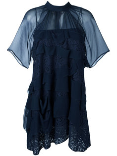 ruffled sheer dress Nº21