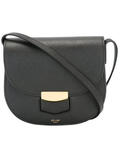 текстурированная сумка на плечо Céline