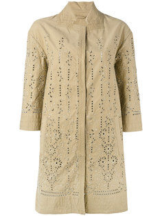 broderie anglaise coat  Ermanno Scervino