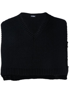cropped sleeveless jumper Raf Simons