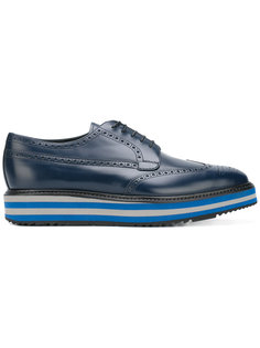 platform brogues Prada