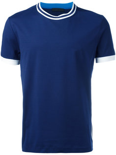 stripe trim T-shirt Prada