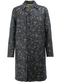 жаккадрдовое пальто  Dries Van Noten