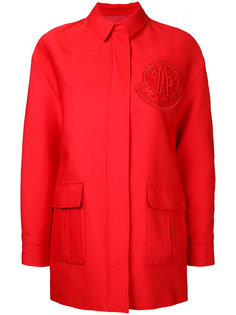 single breasted coat Moncler Gamme Rouge