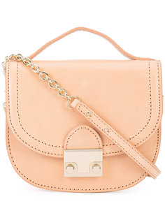 logo embossed saddle crossbody bag Loeffler Randall