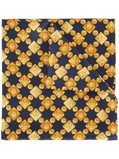 geometric print scarf Simeone Napoli