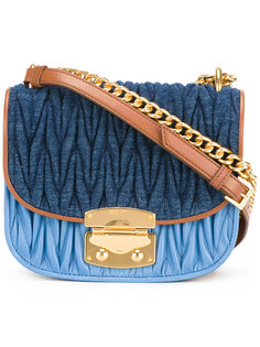 matelassé satchel bag Miu Miu
