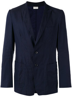 однобортный пиджак строгого кроя Dries Van Noten