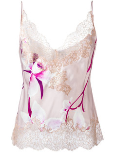 Orchidée print Décolleté camisole Carine Gilson