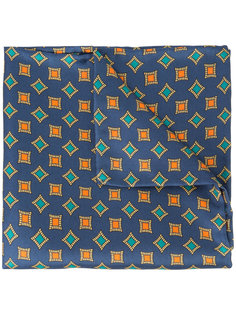 geometric print scarf Simeone Napoli