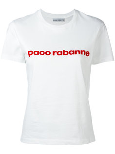 logo print T-shirt Paco Rabanne