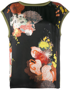 топ с цветочным принтом  Dries Van Noten