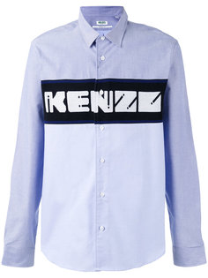 рубашка с тканой панелью Kenzo