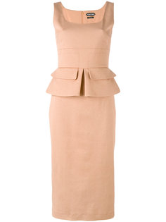 sleeveless peplum dress  Tom Ford