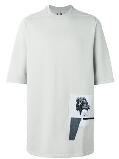 футболка с нашивкой Rick Owens DRKSHDW