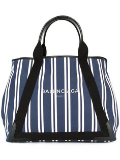 полосатая сумка-тоут  Balenciaga